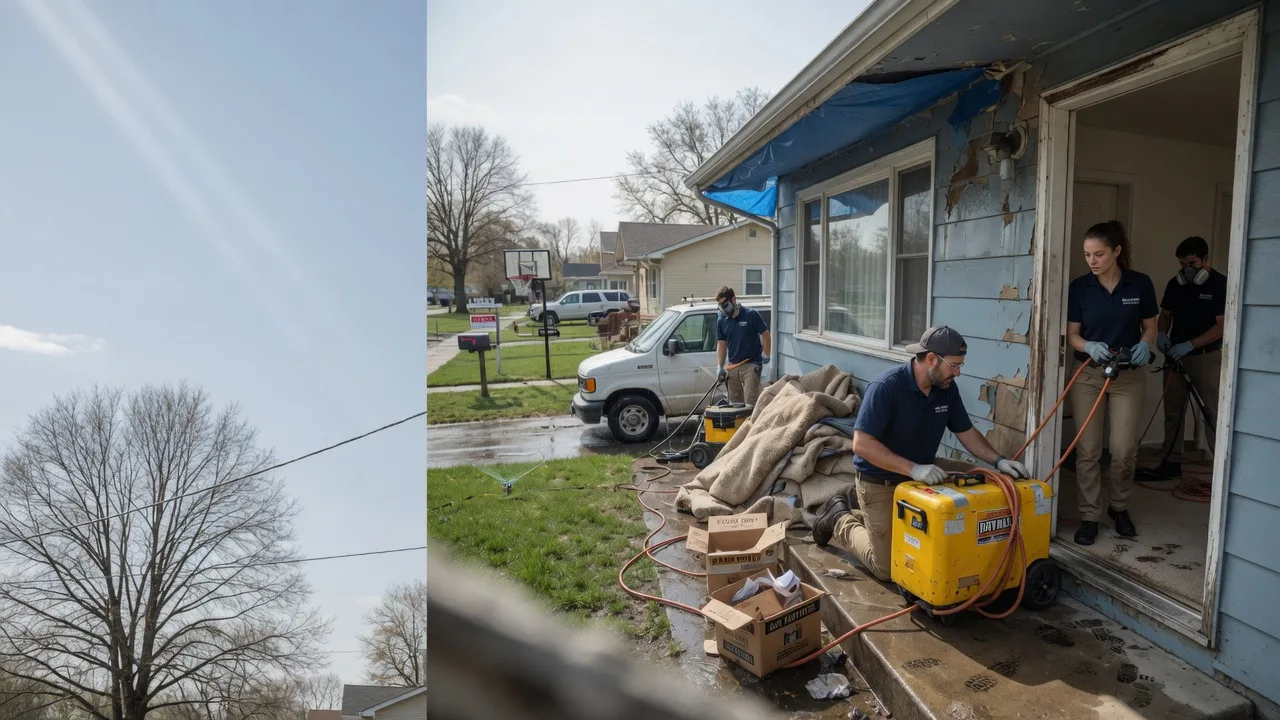 Basement Flood Cleanup in Glendo, WY near me
